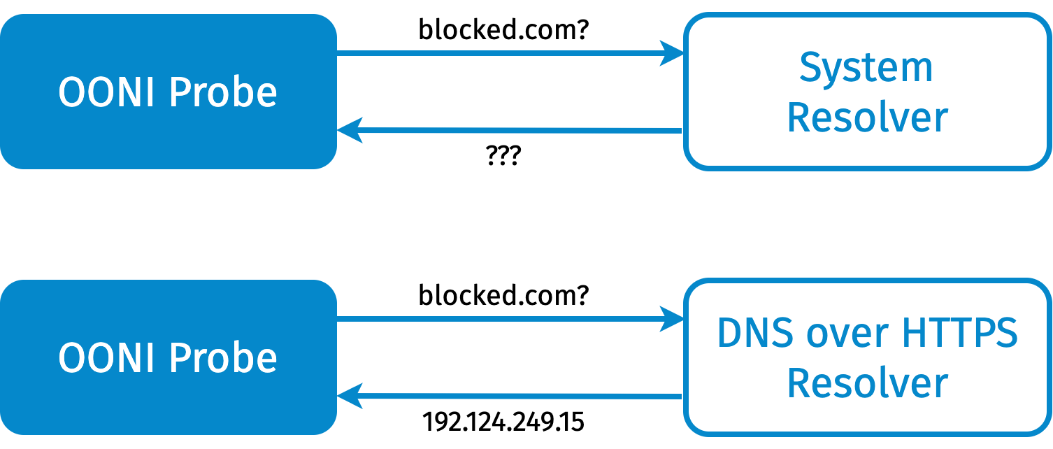 Description of the dns\_check experiment