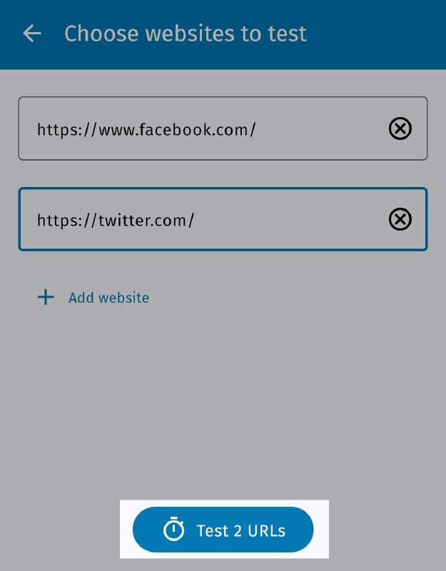 Testing custom sites
